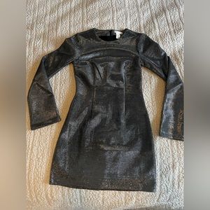 H and M sparkle dress